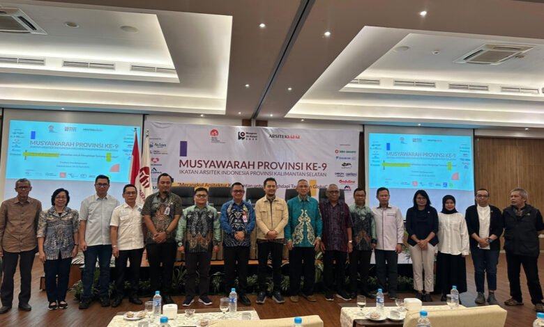 MUSPROV Ke-9, Pemprov Kalsel Mengapresiasi Peran IAI dalam Membentuk Wajah Pembangunan Banua