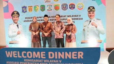 Wagub Hasnuryadi Sambut Kedatangan Para Walikota di Welcome Dinner APEKSI Regional Kalimantan