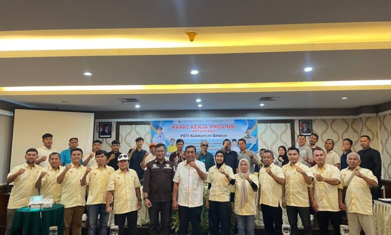 PSTI Kalsel Gelar Rakerprov 2025, Matangkan Strategi Menuju Porprov 