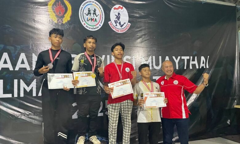 Kejurprov Muaythai Kalsel 2025 Resmi Berakhir, Banjarmasin Raih Juara Umum