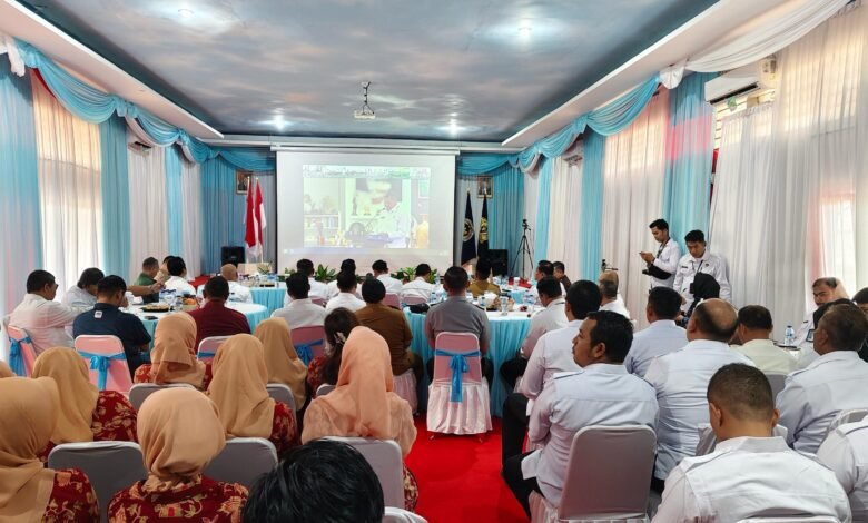Kanwil Ditjen Pemasyarakatan Kalsel Ikuti Puncak Hari Bhakti Pemasyarakatan ke-61 Secara Virtual