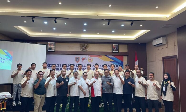 19 Peserta Ikuti Pelatihan Pelatih, Wasit, dan Juri Wushu Tingkat Daerah Tahun 2025