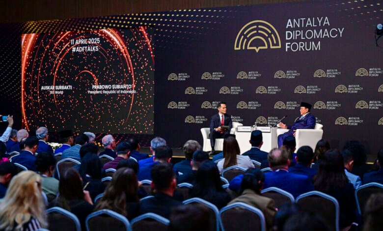 Bicara Dalam Sesi ADF Talk, Presiden Prabowo: Kita Tidak Bisa Menyerah pada Diplomasi