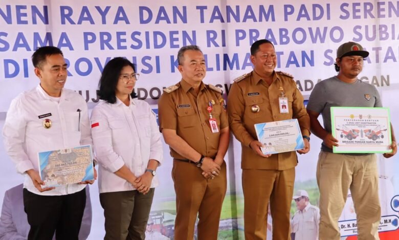 Optimalisasi Lahan, Pemprov Kalsel Berikan Bantuan Pertanian Sebesar Rp8,5 M ke Kabupaten Batola
