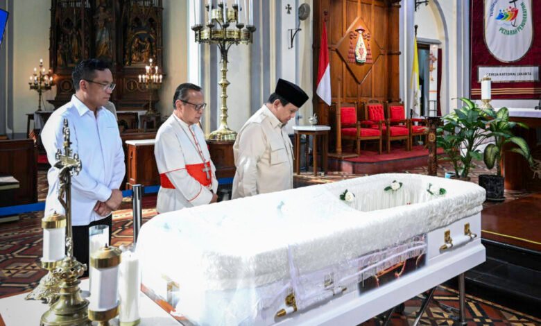 Presiden Prabowo Berbelasungkawa atas Wafatnya Uskup Emeritus Keuskupan Agung Kupang