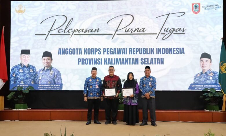 44 ASN Ikuti Pelepasan Purna Tugas Anggota Korps Pegawai RI