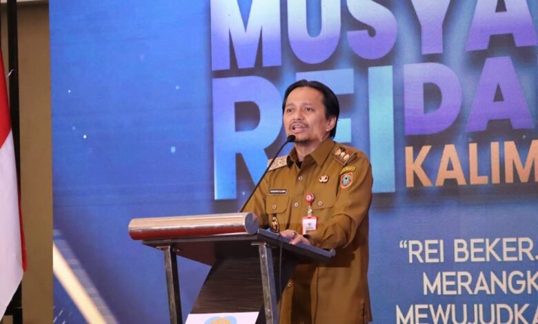 Perkuat Sinergitas, Wagub Kalsel Resmikan Musyawarah REI Daerah XII Kalsel 2025