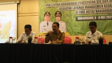 Pemprov Kalsel Gelar Pertemuan Koordinasi Percepatan SID, Cetak Sawah Rakyat dan Manajemen Keuangan Tahun 2025