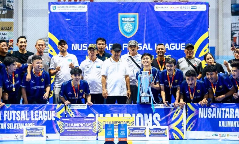 Barabai FC Raih Juara Liga Futsal Nusantara Kalimantan Selatan Tahun 2025
