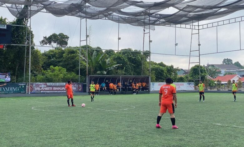 Pererat Tari Silaturahmi Tenaga Pendidik Pada Hardiknas 2025, Pemprov Kalsel Selenggarakan Kompetisi Mini Soccer