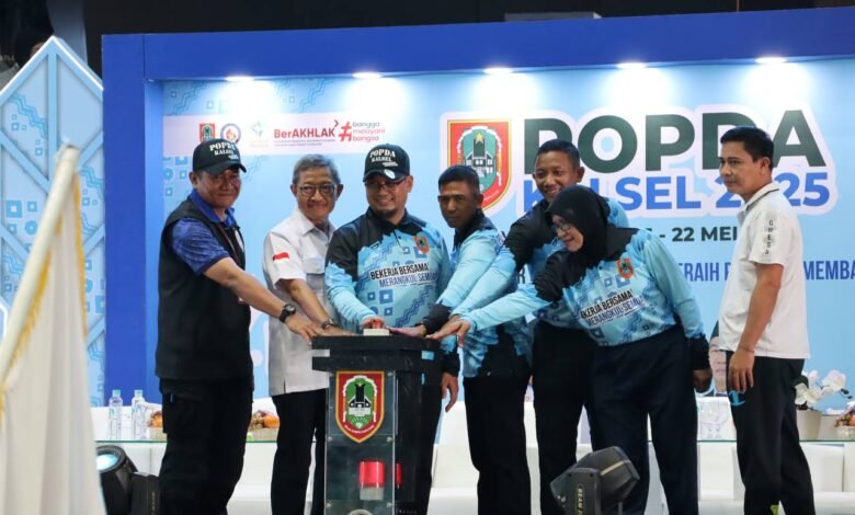 POPDA Kalsel 2025 Resmi digelar, Ajang Unjuk Kemampuan Atlet Muda