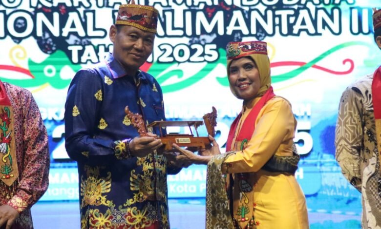 UPTD Taman Budaya Provinsi Kalsel Tampilkan Tari Punggah Pada TKTB Regional Kalimantan Ke-III