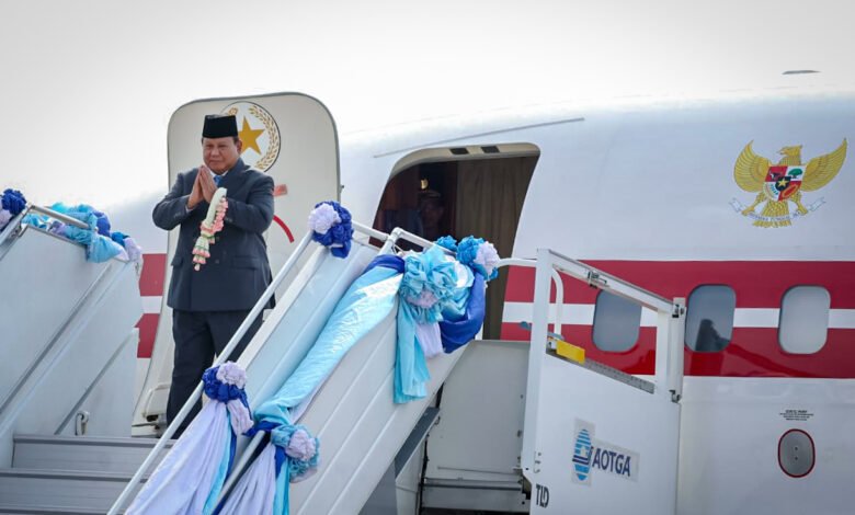 Usai Kunjungan Resmi di Thailand, Presiden Prabowo Bertolak Menuju Tanah Air