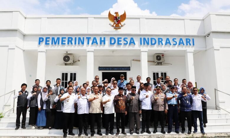 Mendes PDT RI Tinjau Pembentukan Koperasi Merah Putih di Desa Indrasari