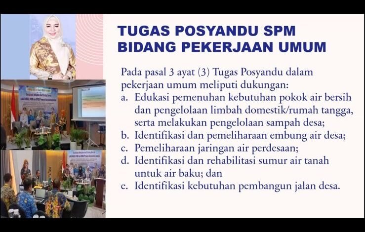 Tingkatkan Pemahaman, SKPD Koordinator Posyandu 6 SPM Paparkan Materi Mulai dari Sosial Hingga Trantibumlinmas