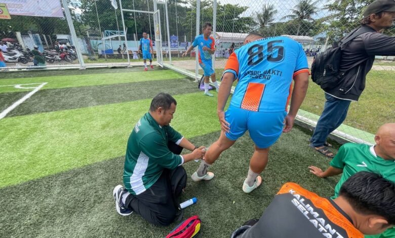 PTOI Kalsel Turunkan 20 Sport Terapis untuk Jaga Keamanan Pegiat di Forda 2025