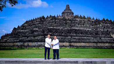 Presiden Prabowo dan Presiden Macron Kunjungi Candi Borobudur, Tegaskan Nilai Persahabatan dan Toleransi Antarbangsa