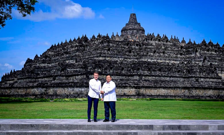 Presiden Prabowo dan Presiden Macron Kunjungi Candi Borobudur, Tegaskan Nilai Persahabatan dan Toleransi Antarbangsa
