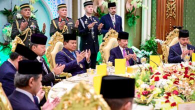 Harmoni Rasa dan Budaya: Presiden Prabowo Dijamu Santap Siang Kenegaraan oleh Sultan Brunei di Istana Nurul Iman