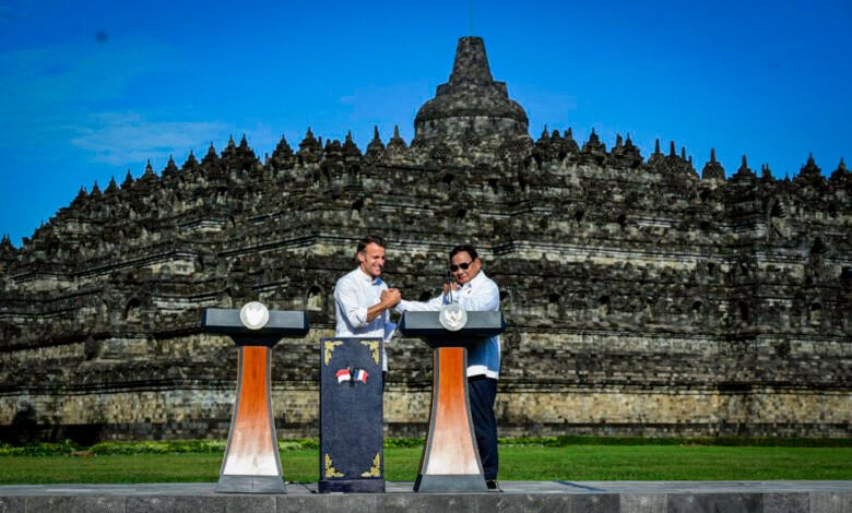Indonesia–Prancis Luncurkan Kemitraan Strategis Kebudayaan di Candi Borobudur
