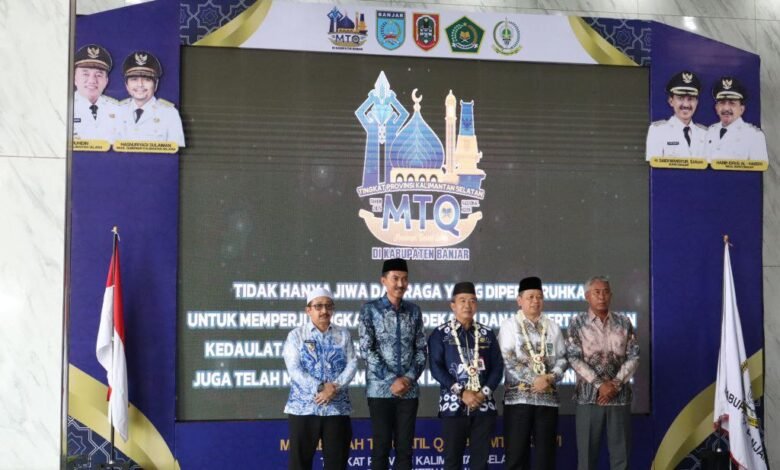 Kalsel Launching MTQ Nasional ke-36 Tingkat Provinsi, Kabupaten Banjar Jadi Tuan Rumah Setelah 17 Tahun