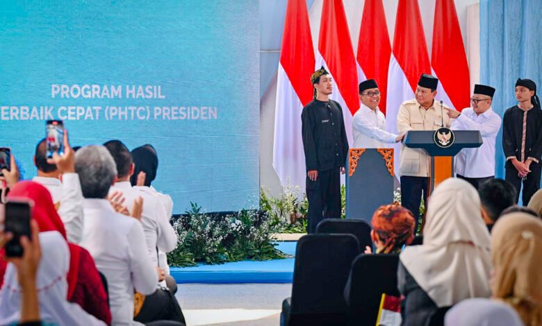 Luncurkan Program PHTC, Presiden Prabowo Tegaskan Komitmen Pemerataan Pendidikan Nasional