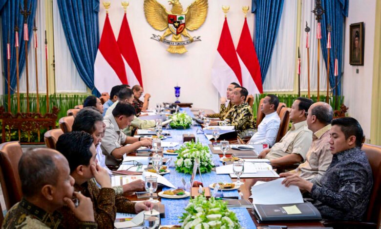 Panggil Jajaran Menteri dan Satgas Hilirisasi, Presiden Prabowo Bahas Tindak Lanjut Proyek Hilirisasi Nasional