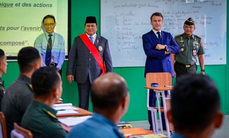 Presiden Macron Apresiasi Peserta Latihan Akmil: “Terima Kasih Telah Belajar Bahasa Prancis”