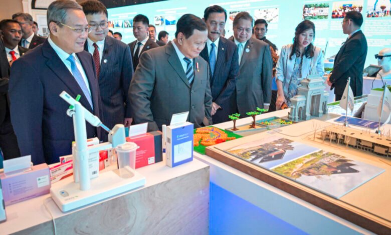 Presiden Prabowo Bersama Premier Li Qiang Hadiri Indonesia-China Business Reception 2025