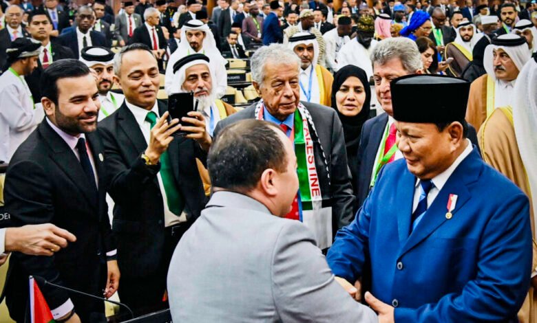 Presiden Prabowo Serukan Persatuan Dunia Islam dan Tindakan Nyata Dukung Palestina