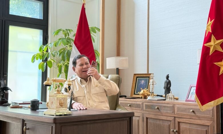 Presiden Prabowo Subianto Sampaikan Ucapan Selamat kepada PM Australia Anthony Albanese