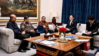 Presiden Prabowo Terima Kunjungan Utusan Khusus PM Jepang Fumio Kishida di Kertanegara