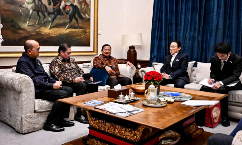 Presiden Prabowo Terima Kunjungan Utusan Khusus PM Jepang Fumio Kishida di Kertanegara