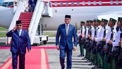 Presiden Prabowo Tiba di Brunei Darussalam untuk Kunjungan Kenegaraan