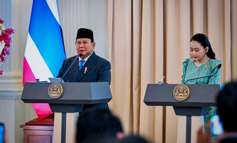Presiden Prabowo dan PM Paetongtarn Gelar 1st Leaders’ Consultation, RI–Thailand Sepakat Perkuat Kolaborasi Multisektor