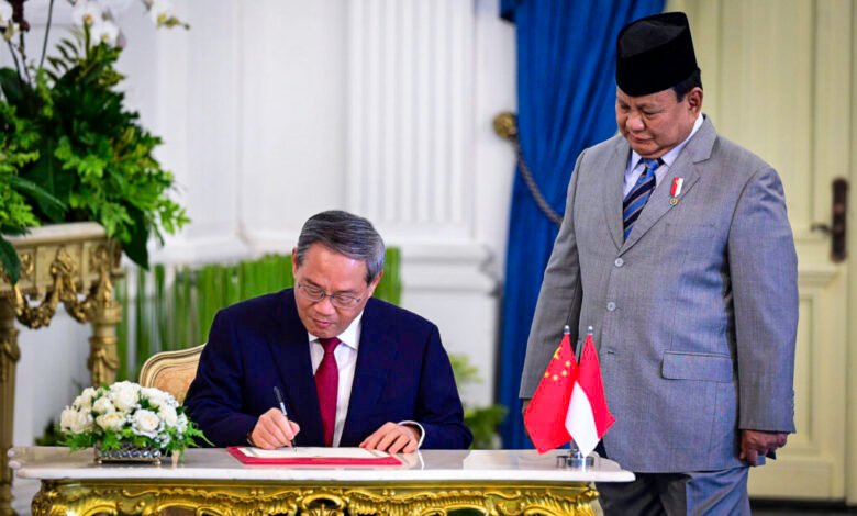Presiden Prabowo dan Premier Li Qiang Tegaskan Komitmen Perkuat Kemitraan Strategis Indonesia–Tiongkok