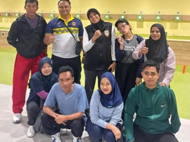 Atlet Parashooting NPCI Kalsel Raih Medali Emas Seleknas 2025