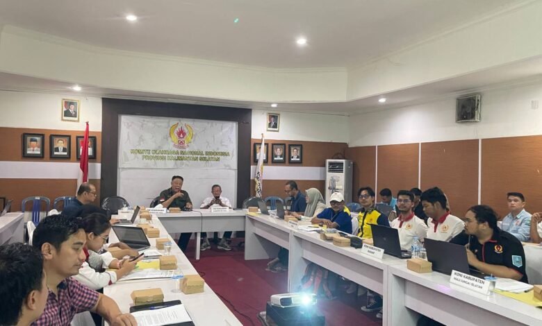 Optimalisasi Pendaftaran Atlet Porprov 2025, KONI Kalsel Gelar Bimtek untuk Kabupaten/Kota