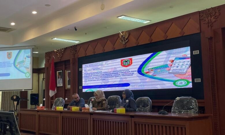 Pemprov Kalsel Berkomitmen Wujudkan Pelayanan Kesehatan Inklusif dan Merata di Forum Kemitraan JKN-KIS