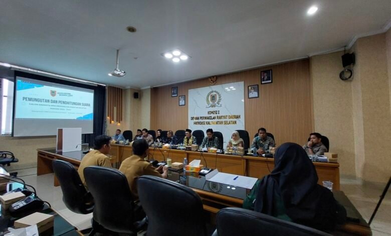 Komisi I DPRD Kalsel Resmi Umumkan Anggota dan PAW KPID Periode 2024-2027