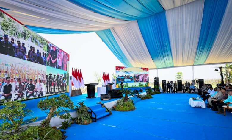 Presiden Prabowo Gelar Video Conference dengan Empat Polda: Sinergi Nasional Menuju Kedaulatan Pangan