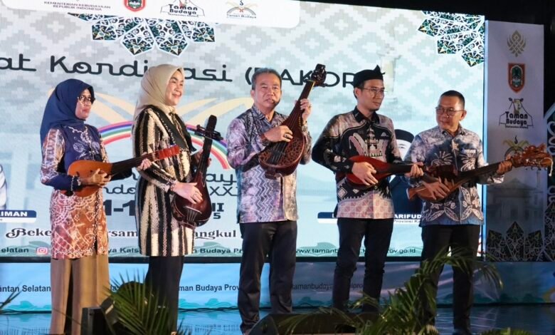 Rakor Temu Karya Taman Budaya se-Indonesia ke-24, Tingkatkan Gairah Generasi Muda dengan Kesenian Daerah