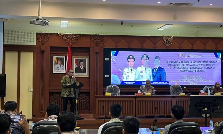Inspektorat Kalsel Dorong Peningkatan Kualitas Manajemen Risiko SKPD Melalui Bimtek Strategis