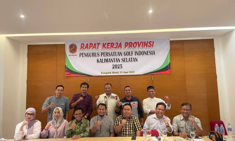 PGI Kalsel Gelar Rakerprov 2025, Dorong Kolaborasi dan Akses Lebih Luas untuk Atlet Muda