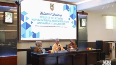 BPSDMD Kalsel dan Peserta PKA Kunjungi Diskominfo untuk Advokasi Hasil Studi Lapangan