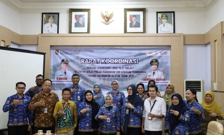 Disperkim Kalsel Matangkan Rencana Penanganan Kawasan Kumuh di Mantuil Lewat Rapat Koordinasi Pokja PKP 2025
