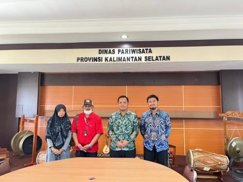 Dispar Kalsel Berkolaborasi dengan Pelaku Ekraf dalam Memajukan Ekonomi Kreatif di Banua