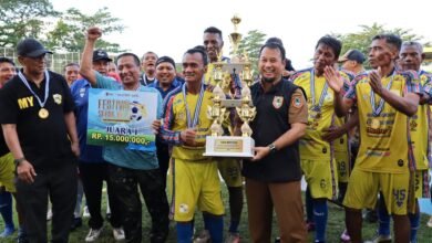 Barito Putera Legend Juara Festival Sepak Bola Piala Gubernur Kalsel 2025