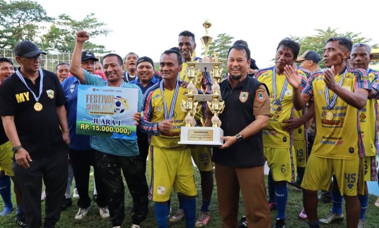 Barito Putera Legend Juara Festival Sepak Bola Piala Gubernur Kalsel 2025