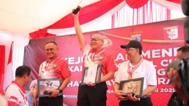 Kejuaraan Menembak Kapolda Kalsel Cup 2025 Diikuti Ratusan Peserta, Plt Asisten Perekonomian dan Pembangunan Provinsi Kalsel Raih Juara III